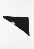 Felted Triangle Scarf SW — Slate
