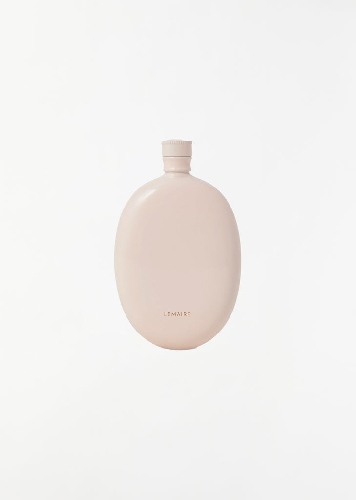 Flask Necklace - Black/Powder White
