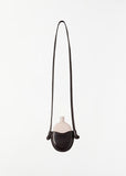 Flask Necklace - Black/Powder White