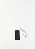Glasses Case with Neck Strap — Black