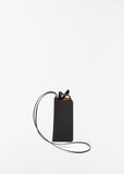 Glasses Case with Neck Strap — Black