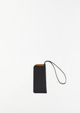 Glasses Case with Neck Strap — Black