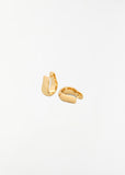Oyster Hoops Small Gold