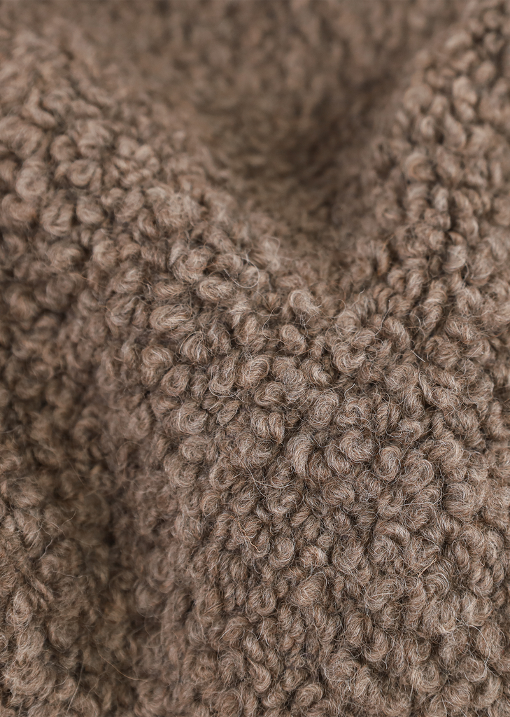 Kurlisuri Alpaca Wool Throw — Mink
