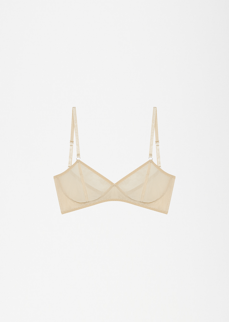 Form Bra — Ecru