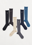 Angel Compression High Socks — Black
