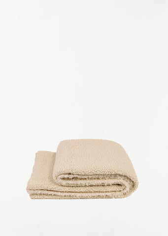Kurlisuri Alpaca Wool Throw — Cream