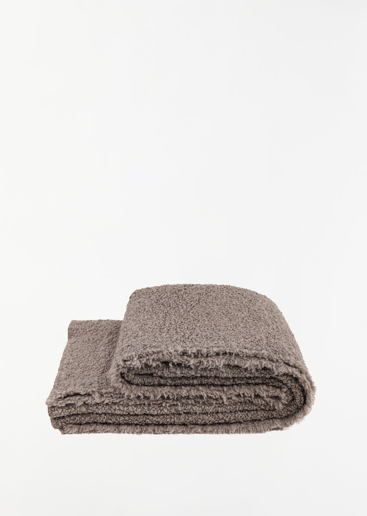 Kurlisuri Alpaca Wool Throw — Dark Grey