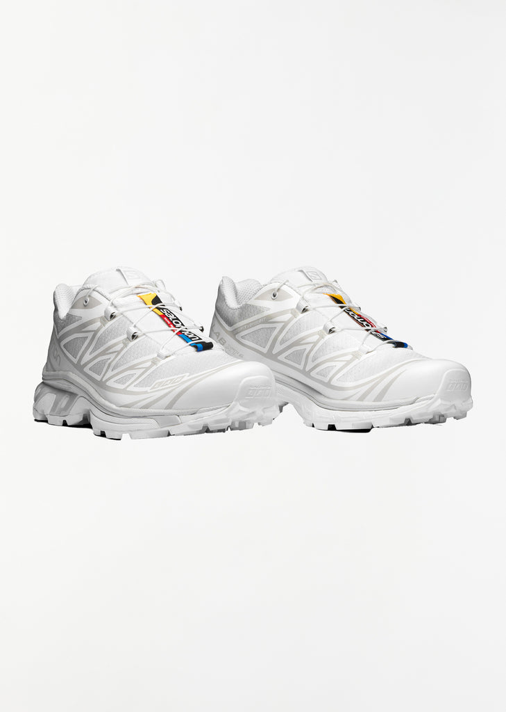 XT-6 — White/White/Lunar Rock Sneakers