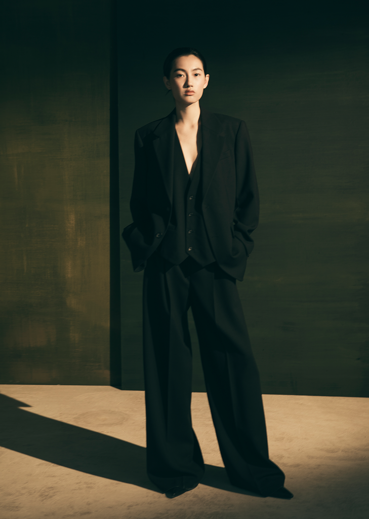 Sada Wool Trousers — Black