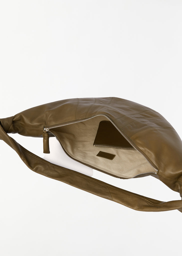 Large Croissant — Dark Olive