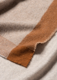 Alva Border Duo Cashmere Blanket