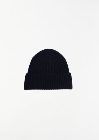 Lounge Beanie — Blue Black