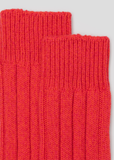 Lounge Socks — Crimson