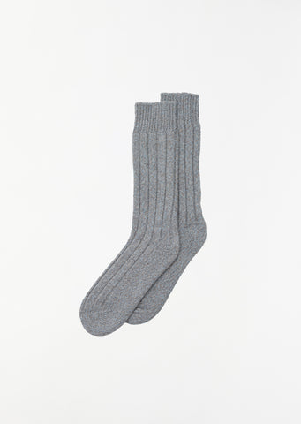 Lounge Socks — Storm Sky