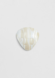 Fan Shell Clip — Mother of Pearl