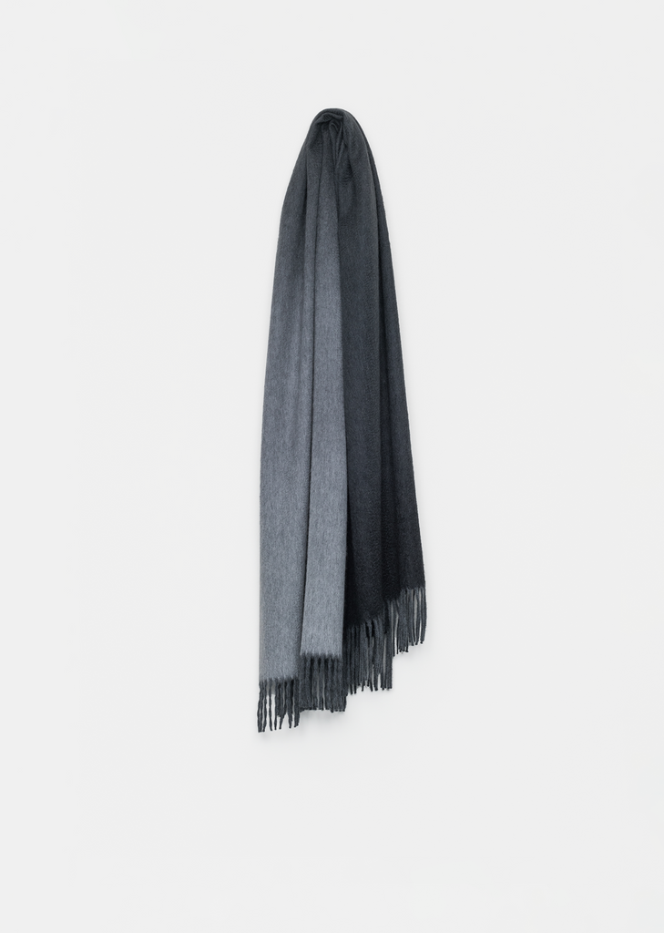 Nuance Ombre Cashmere Scarf — Monochrome