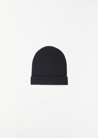 Lounge Ribbed Beanie — Siberian Grey
