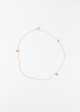 Sayulita 3 Dangling Necklace — Cream