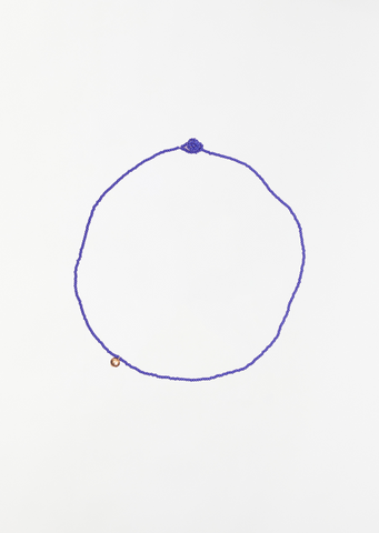 Sayulita 1 Dangling Necklace — Electric Blue
