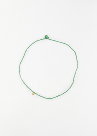 Sayulita 1 Dangling Necklace — Green