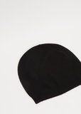 Archie Wool Cashmere Beanie — Black