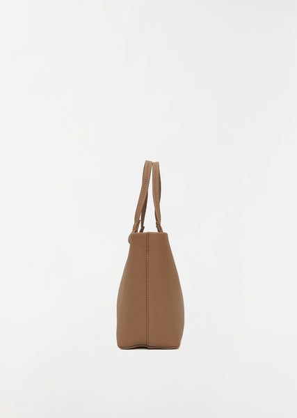 Brown & Beige Taupe CALVIN KLEIN Satchel Shoulder Bag Size M