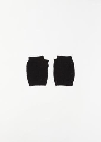 Rockers Fingerless Gloves — Black