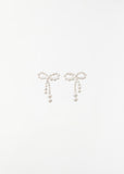 Mini Rosette de Perles Earrings, Pair