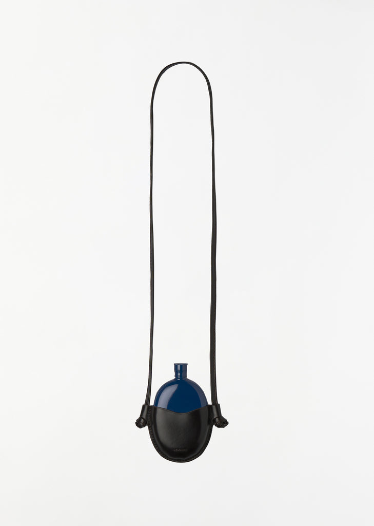 Flask Necklace - Black/Navy