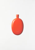 Flask Necklace - Black/Orange