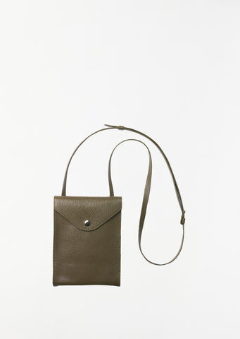 Envelope with Strap — Pesto