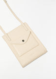Envelope with Strap — Light Cream