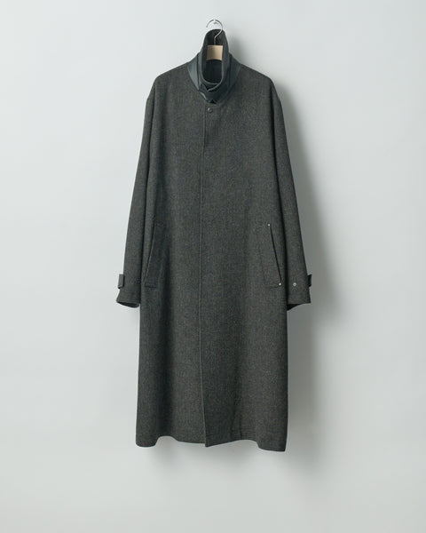 Oversized Balmacaan Coat