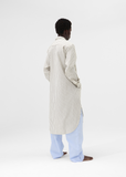 Cotton Poplin Night Shirt — Hopper Stripes