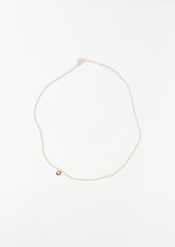 Sayulita 1 Dangling Necklace — Cream