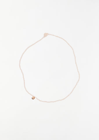 Sayulita 1 Dangling Necklace — Cream