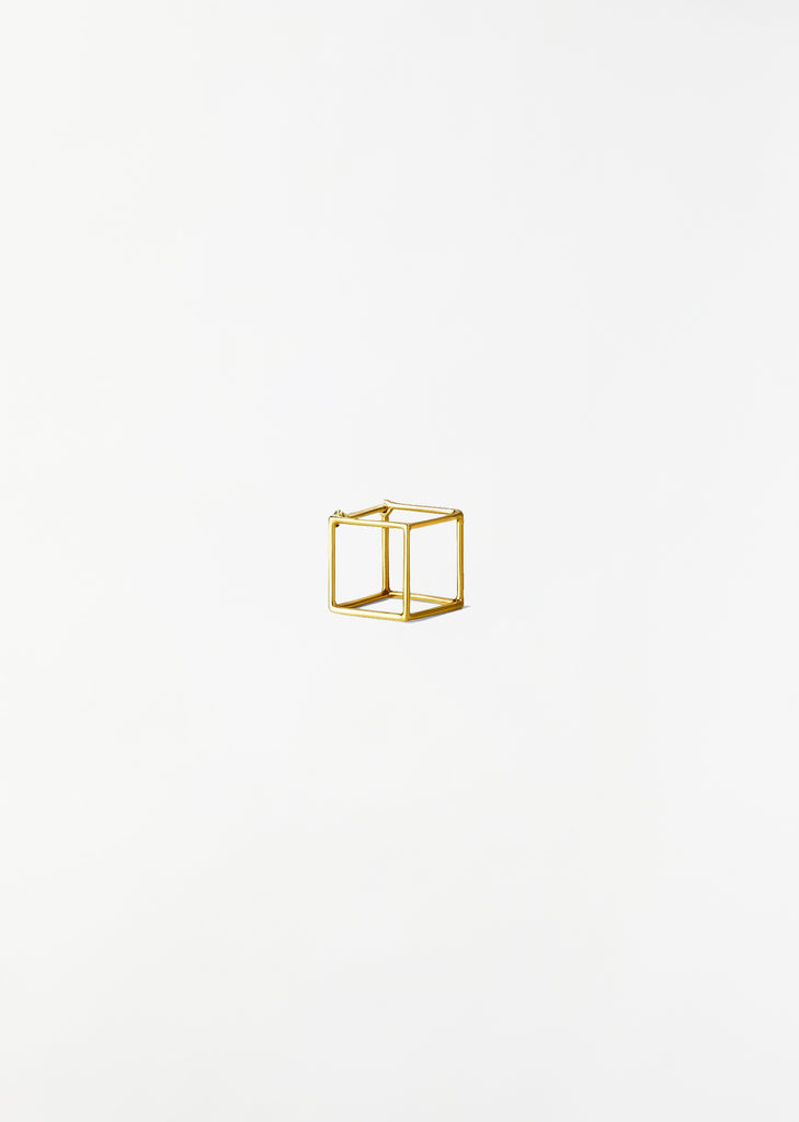 Square Earring 10 YG