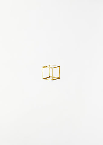 Square Earring 10 YG