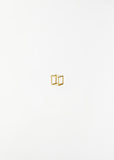 Square Earring 7 YG