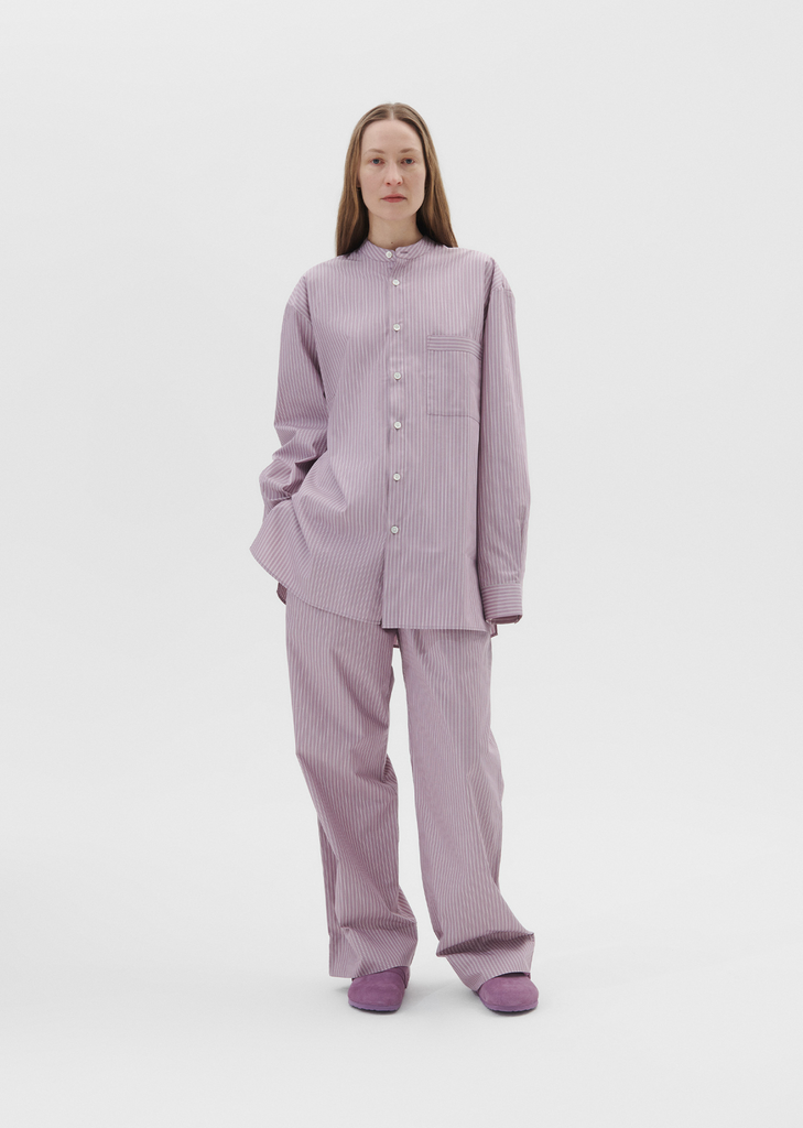 Mauve Stripes Pant