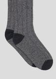 Tipped Socks — Siberian Grey