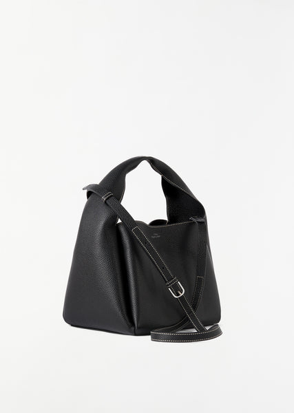 Woman BLACK Tod's Di Bag Bucket Bag in Leather Mini with