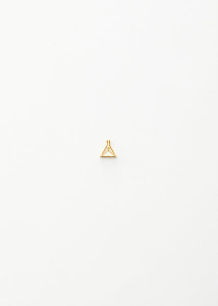 Triangle Earring 10 YG – La Garçonne