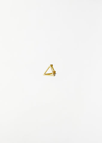 Triangle Earring 10 YG