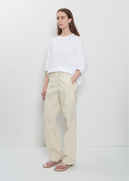 Pincks Cotton Pants – La Garçonne