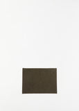 Washed Canvas Pouch Large — Olive