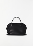 Agnes Saddle Leather Bag — Black Ans