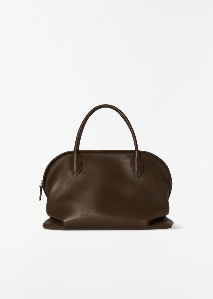 Agnes Leather Bag — Deep Brown