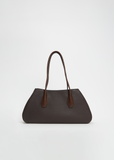 Alger Leather Shoulder Bag — Dark Brown Ans